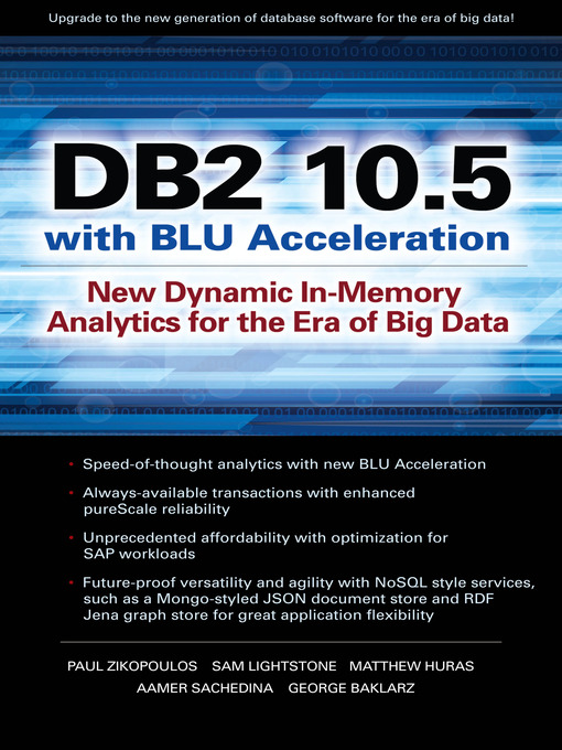 Title details for DB2 10.5 with BLU Acceleration by Paul Zikopoulos - Available
